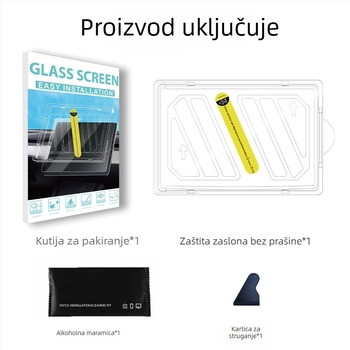 Zaštitno staklo od kaljenog stakla za središnji zaslon automobila SU7 Ultra