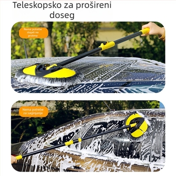 Mop za pranje automobila s mekanim vlaknima, četka za prašinu bez ogrebotina na boji – komplet alata za čišćenje automobila