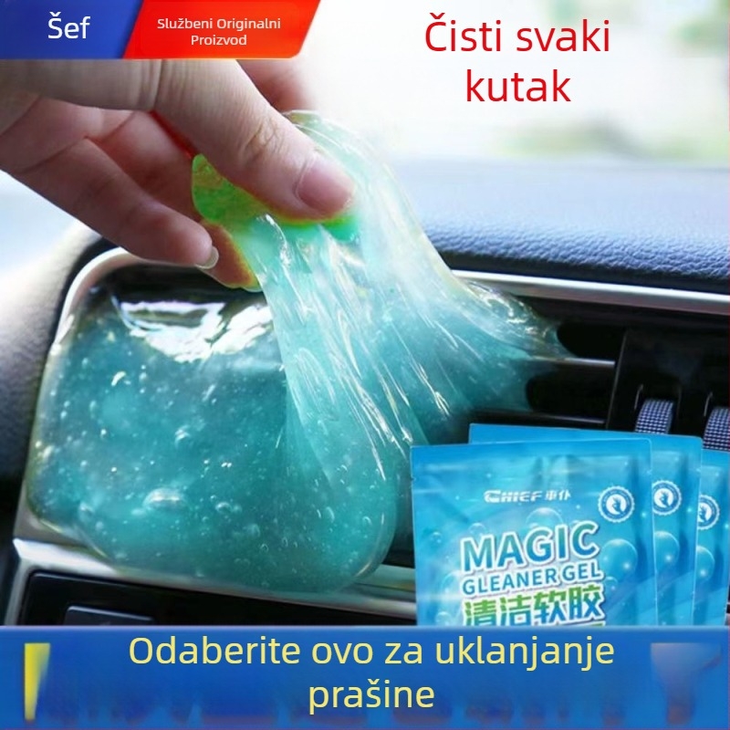 Car servant višenamjenski alat za čišćenje od mekanog silikona za unutrašnjost automobila i prašinu s tipki — 70 g; Marka: Car servant; Glavno područje prodaje: Drugo; Licencirane privatne marke: Ne