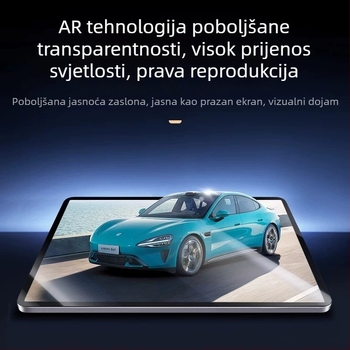 Zaštitnik zaslona navigacijskog displeja od kaljenog stakla — otporan na ogrebotine, otiske prstiju i masnoću, univerzalna kompatibilnost