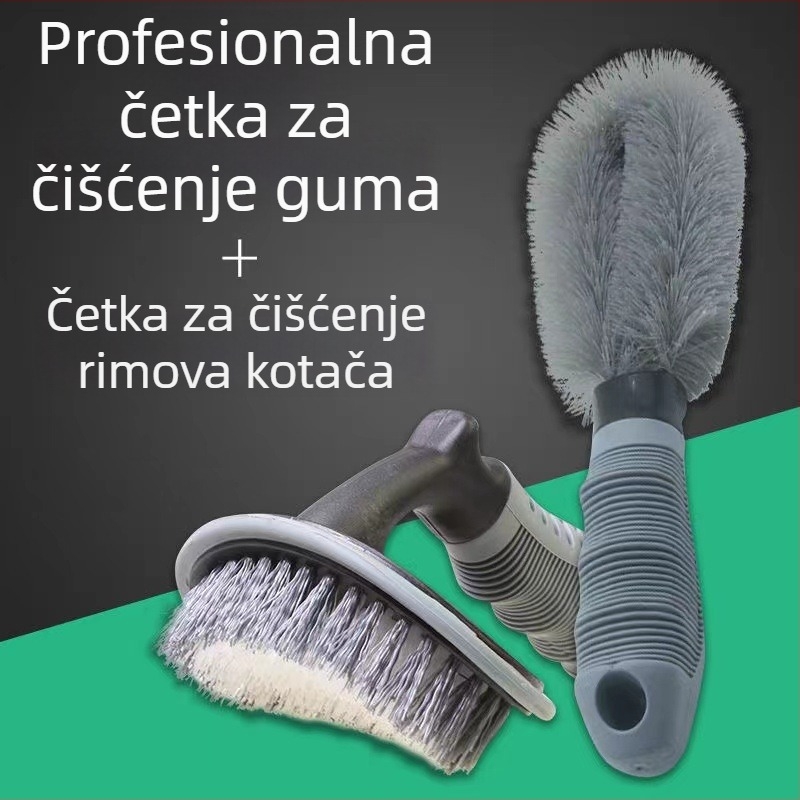 Četka za pranje automobila za čišćenje guma i felgi - teški alat za čišćenje