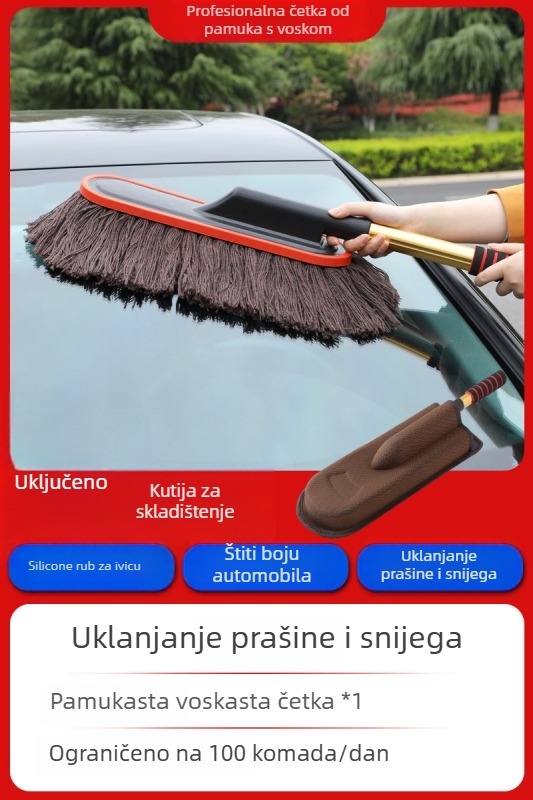 Yi Ju debela četka za pranje automobila – materijal: pamuk vlakno – alati za pranje automobila