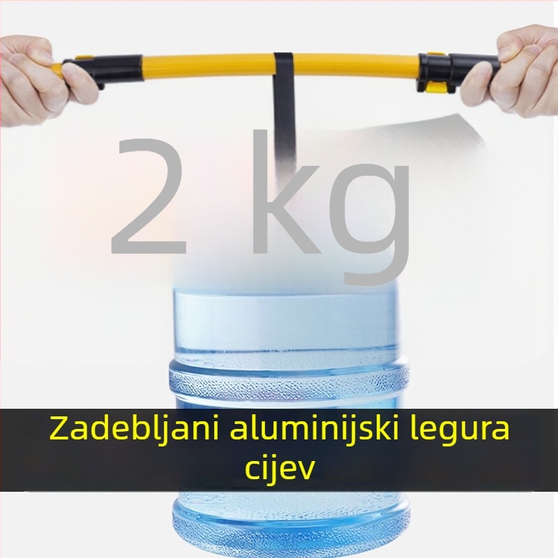 CHONGTENG Aluminijska legura teleskopijski mop za pranje automobila — siguran za lak, četka za čišćenje i alat za uklanjanje prašine