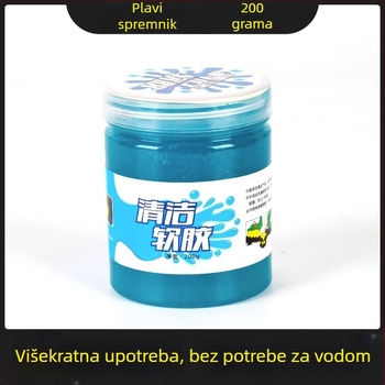 Gel za čišćenje unutrašnjosti automobila za prostore između tipki i otvora za zrak — 200 g, marka Friendly, glavna tržišta Japan i Južna Koreja, bez licenciranih privatnih marki