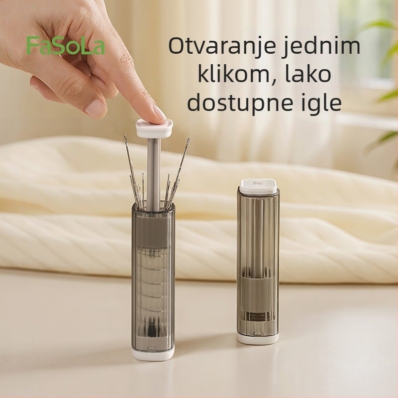 Prijenosni šivaći komplet u džepnom stilu — šiva kutija s 360 komada, težina 35 g, materijali PC/ABS/karbonska čelika, mogućnost prilagodbe