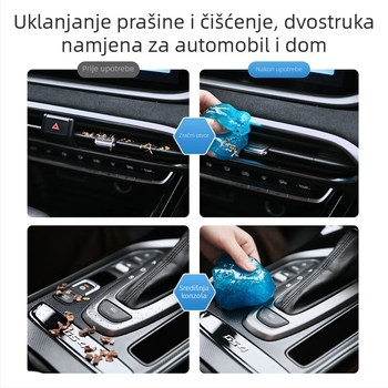Učinkoviti gel za čišćenje za tipkovnicu, prijenosno računalo, automobil i otvore klimatizacijskog uređaja