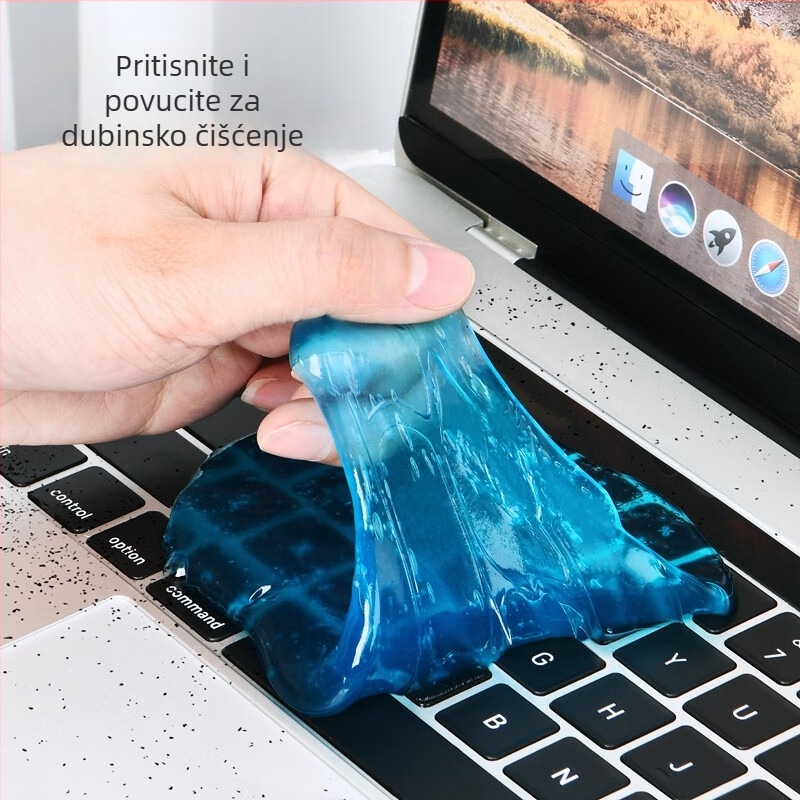 Učinkoviti gel za čišćenje za tipkovnicu, prijenosno računalo, automobil i otvore klimatizacijskog uređaja