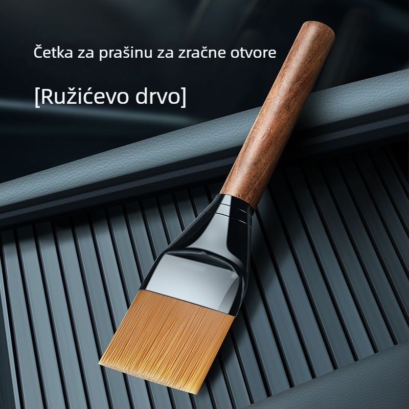 McLallen alat za čišćenje unutrašnjosti auta — mekana gumena četka za prašinu za otvore za zrak i praznine između sjedala