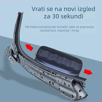 Shaoyu ABS ljepilo za popravak brisača automobila — mekano ljepilo za trake brisača, prilagodljivo, ovlaštena privatna marka