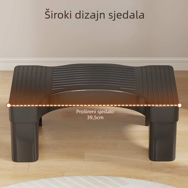 Potpora za stopala od PP materijala, moderan minimalistički stil, višestruka namjena za odrasle