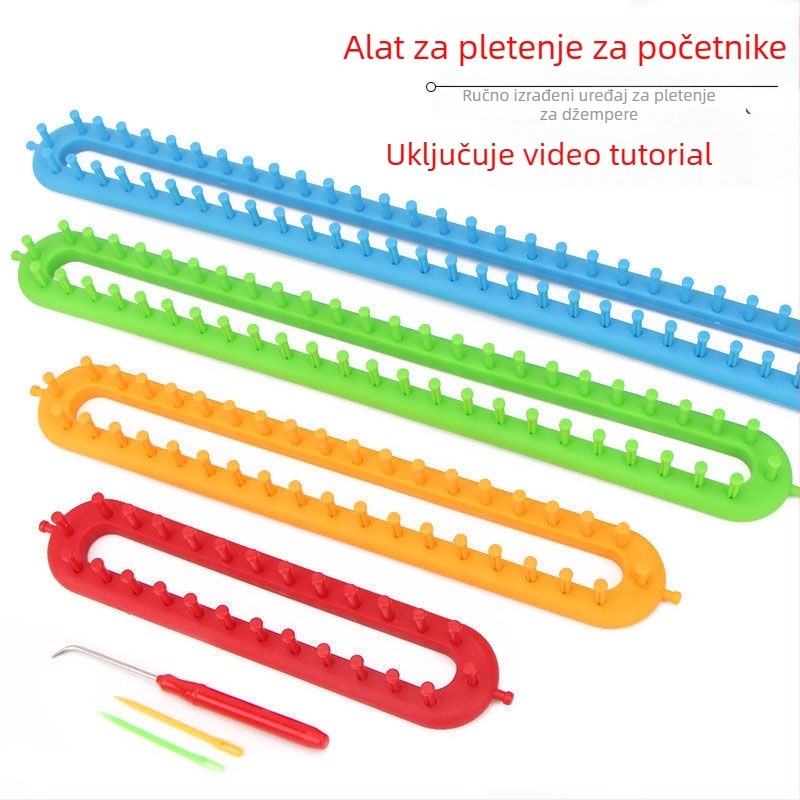 Set alata za pletenje za DIY šal – 100 kom., 180 g, licencirana privatna oznaka, mogućnost prilagodbe