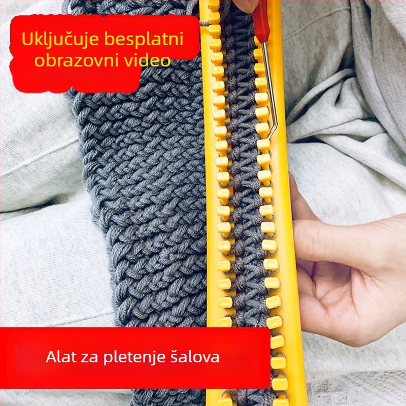 Set alata za pletenje za DIY šal – 100 kom., 180 g, licencirana privatna oznaka, mogućnost prilagodbe