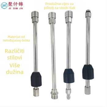 Predlagač od nehrđajućeg čelika za pištolj za visok tlak vode, brzi spoj 1/4, 4000 PSI