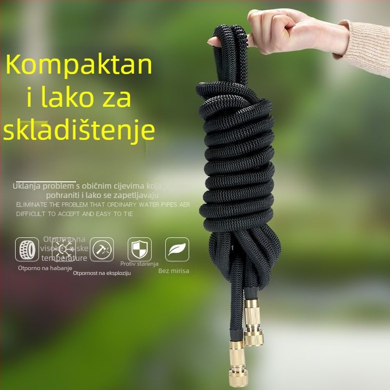 Teleskopska vodena cijev i visokotlačni pištolj za pranje automobila — ABS plastični vrh