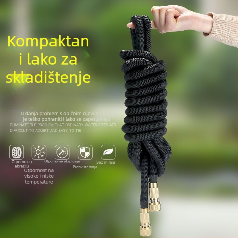 Teleskopska vodena cijev i visokotlačni pištolj za pranje automobila — ABS plastični vrh