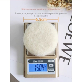 Set za filcanje iglom od vune – DIY, 58S punilo od vune, mekana podloga, za početnike; Marka Unique, Kategorija Ostalo, Kutija: 1, Težina: 1, Moderan stil