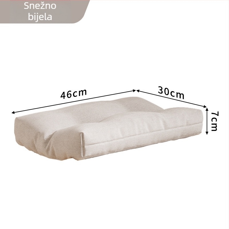 Drveni potporak za stopala u skandinavskom stilu za kauč i ured