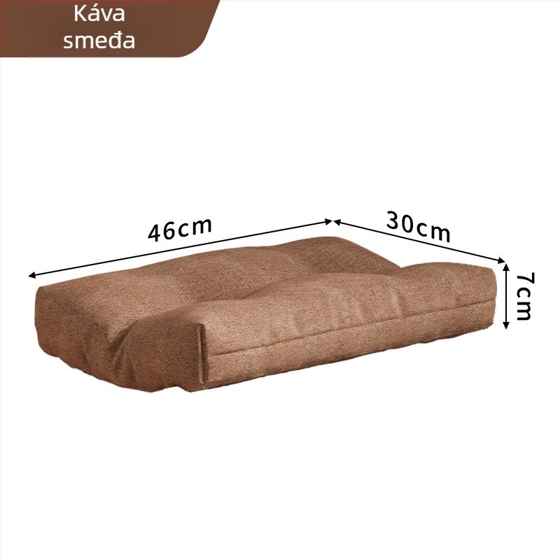 Drveni potporak za stopala u skandinavskom stilu za kauč i ured