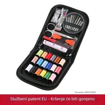 Šivački kutija s 72-dijelnim setom za putovanja i dom – prijenosni višestruki komplet