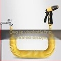 Visokotlačna pištolj za pranje automobila i zalijevanje s teleskopskim pojačalom, opružnim crijevom i glavom od inženjskog plastika — Tlak vode 4