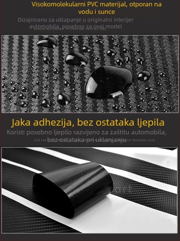 Film zaštite vrata protiv udara za Mazda CX-30 – PVC folija, unutarnja naljepnica, ANTOO, tiskano logo, prilagodljivo