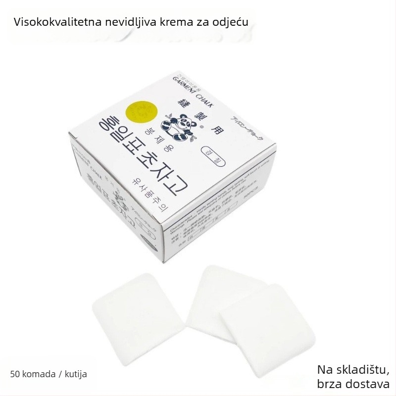 Panda Nevidljivi Prašak za Označavanje Tkanina – Alat za Izrezivanje Odjeće, Jednostavan Stil, 0,1 kg, Bez Prilagođavanja