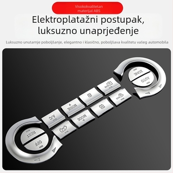 Naljepnica za gumb upravljanja klima uređajem za Mercedes B200 — Marka: Trade Friend; Model: 66; Prilagodba: Ne