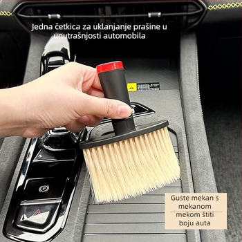 Četka za čišćenje unutrašnjosti automobila za otvore za zrak – ABS materijal, Flash marka, alat za pranje automobila