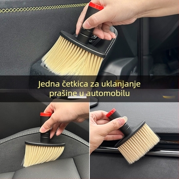 Četka za čišćenje unutrašnjosti automobila za otvore za zrak – ABS materijal, Flash marka, alat za pranje automobila