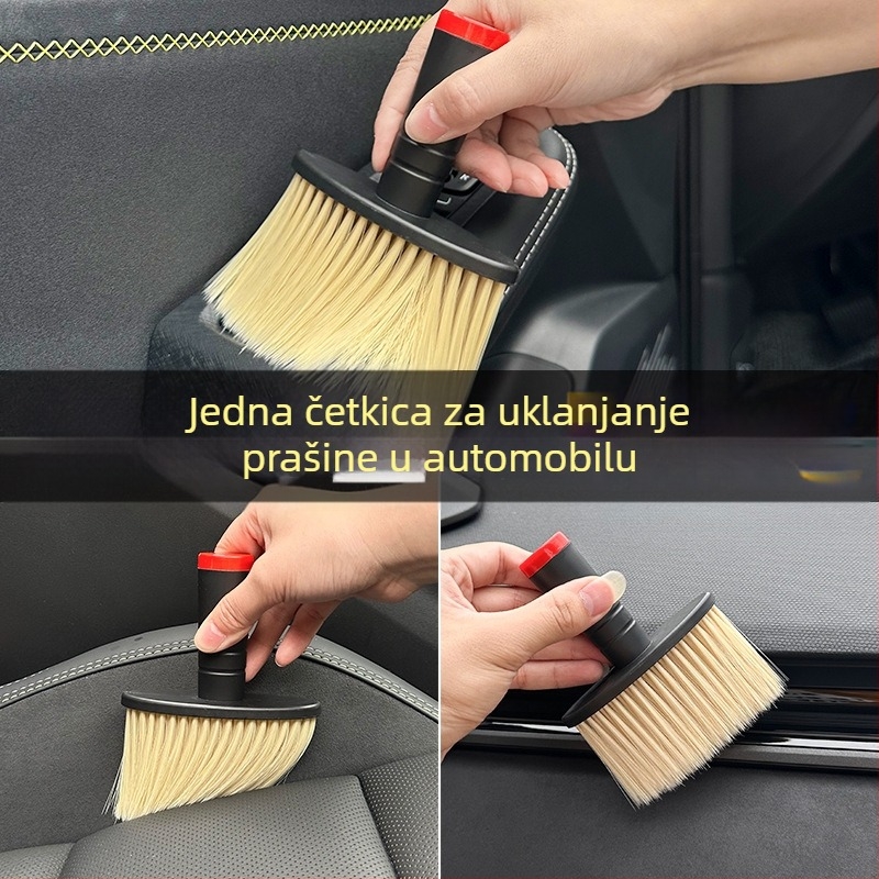 Četka za čišćenje unutrašnjosti automobila za otvore za zrak – ABS materijal, Flash marka, alat za pranje automobila