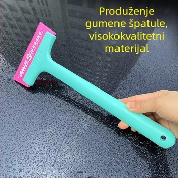 Automobilska silikonska škrabica za čišćenje stakla i nanošenje folija, materijal: mekano ljepilo, prilagodba dostupna