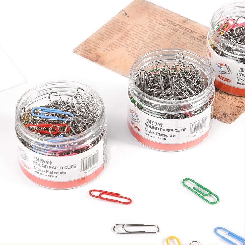 Metalne sponke za papir u obliku životinja, u kutiji, modeli 2212–2219