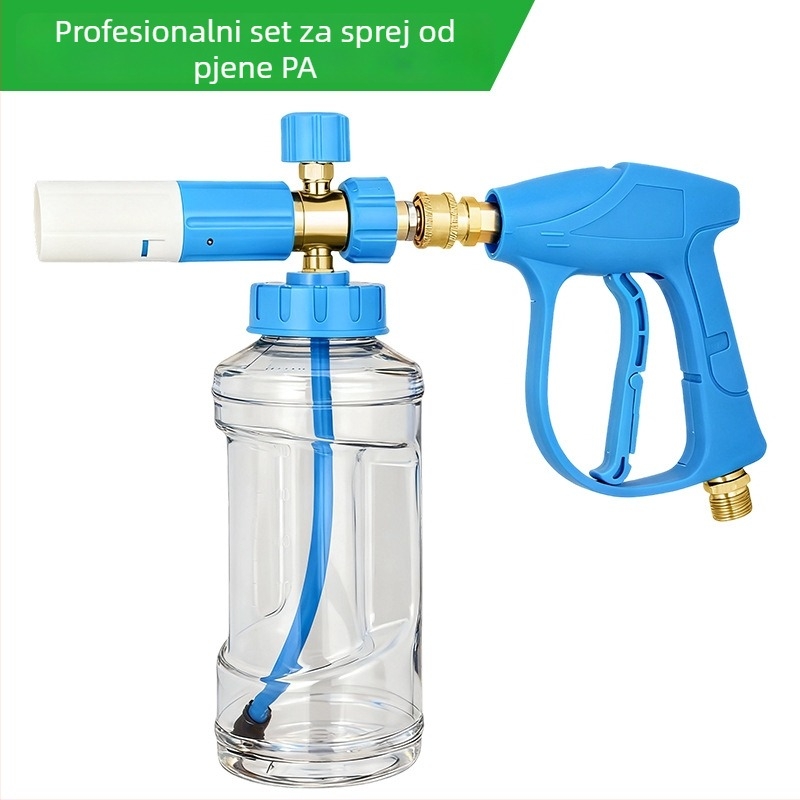 Set pjenaste mlaznice za pranje automobila s bakrenom mlaznicom, tlak 4350 psi, masa 0,85 kg, 1/4-inch brzi spoj