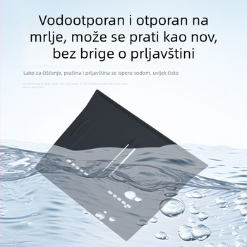 JBCC silikonska bežična podloga za napajanje s protivkliznom zaštitom za središnju konzolu, kompatibilno s modelima 2023–2025