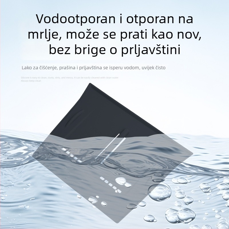 JBCC silikonska bežična podloga za napajanje s protivkliznom zaštitom za središnju konzolu, kompatibilno s modelima 2023–2025