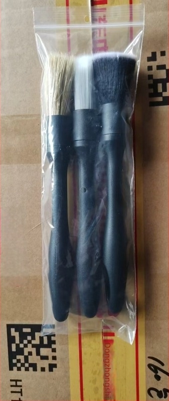 Četka za detalje i fuge automobila - plastična ručka i mikrovlakna, čišćenje unutarnjih ventilacijskih otvora i prašine - Smart Driving, kod A1152