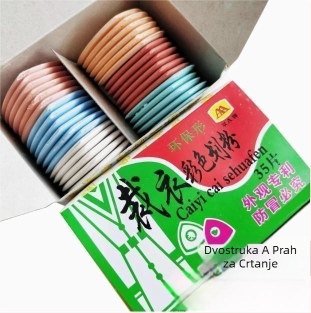 Šivački markirajući prah – Prah za označavanje odjeće, kreda za označavanje, pinking prah; Kategorija: Pinking; Stil: Moderan minimalistički; Podrijetlo: Drugo