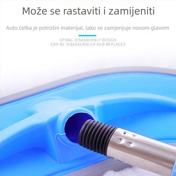 Teleskopska četka za pranje automobila s dugom ručkom i mekim dlačicama
