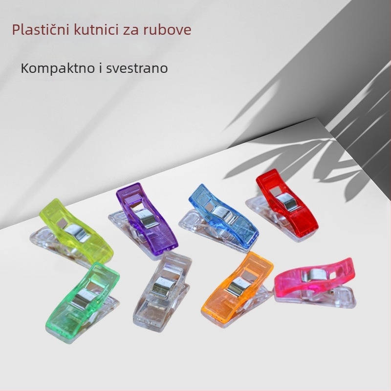 Klip za pozicioniranje križnog tkanja, plastični, sklopivi, za šivanje patchworka