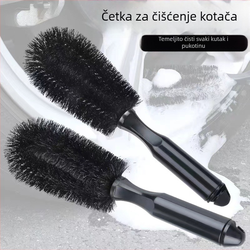 Četka za hub kotača – jednovlna uvijena žičana četka, PP/PET, za čišćenje automobila