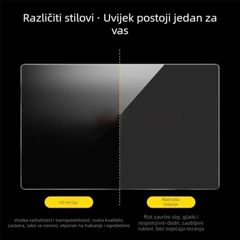 Kaljeno staklo zaštitno za središnji zaslon Tesla Model 3, kompatibilno s Model Y, Model X i Model S