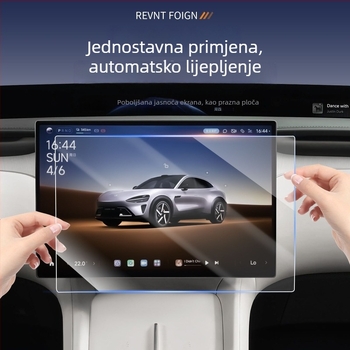 Zaštitno staklo od kaljenog stakla za Xiaomi Yu7 navigacijski zaslon, auto interijer dodatna oprema