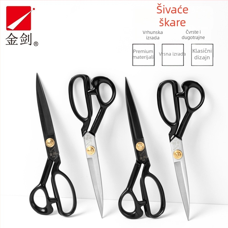 Šivaće škare Golden Sword, kovane od mangan čelika, porijeklo Fujian