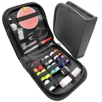 Prijenosni set šivaće kutije s kućnim šivaćim alatima, kompaktnog dizajna, težina oko 88 g, količina u kutiji: 240