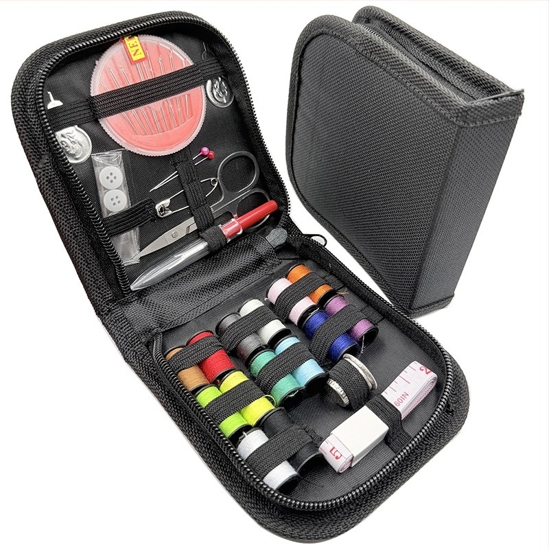 Prijenosni set šivaće kutije s kućnim šivaćim alatima, kompaktnog dizajna, težina oko 88 g, količina u kutiji: 240