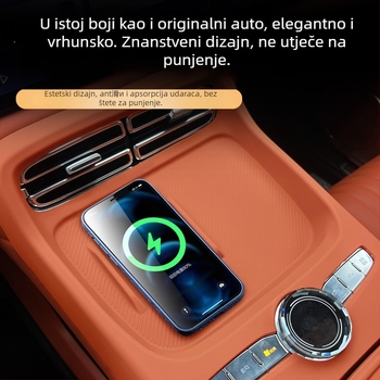 Silikonska unutarnja zaštitna pločica za Geely Galaxy M9 – središnja konzola, magnetska ugradnja, kompatibilno s unutarnjim panelom vrata, model 6523