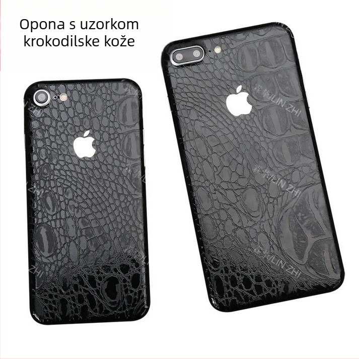 Autofolija s krokodilskim uzorkom, PVC materijal, samoljepljiva instalacija, mogućnost prilagodbe