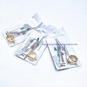 Kutija za šivenje, 3-dijelni prijenosni kućni komplet za šivenje, 35 g, 1800 komada u pakiranju