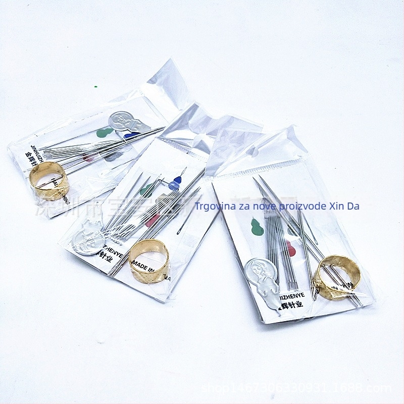 Kutija za šivenje, 3-dijelni prijenosni kućni komplet za šivenje, 35 g, 1800 komada u pakiranju