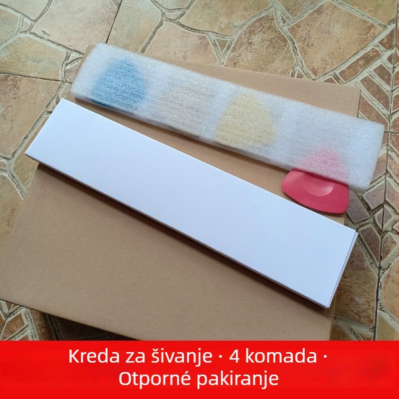 DIY trokutasti krojački kredni set – 4 komada za rezanje odjeće i šivanje
